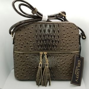 Taupe Colored Crossbody